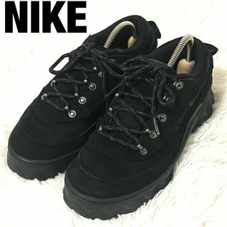 ナイキ(NIKE)のナイキ　トレッキングシューズ　ブラック　24 本革　レザー　スウェード　スエード(スニーカー)