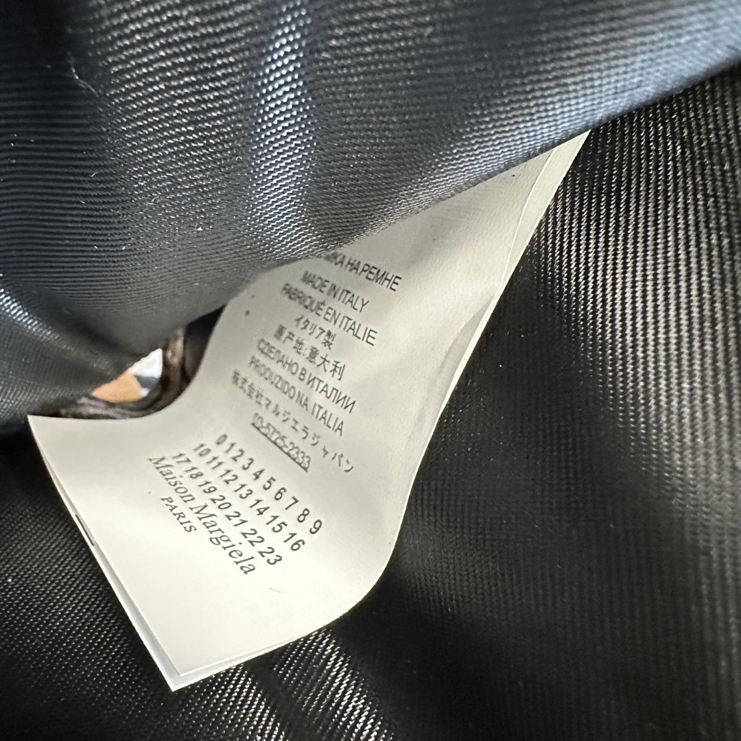 Maison Margiela メゾンマルジェラ ブラック 三つ折り財布 レディースのファッション小物(財布)の商品写真