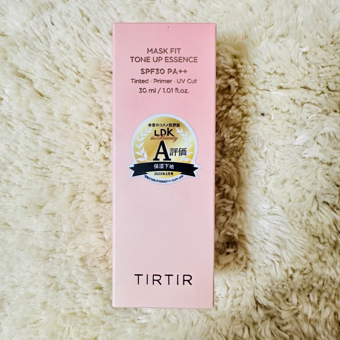 TIRTIR(ティルティル)の新品 ティルティル マスクフィット トーンアップ エッセンス ベージュ 下地   コスメ/美容のベースメイク/化粧品(化粧下地)の商品写真