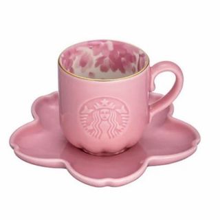 Starbucks Coffee - スタバ　海外限定　さくらデミマグカップセット