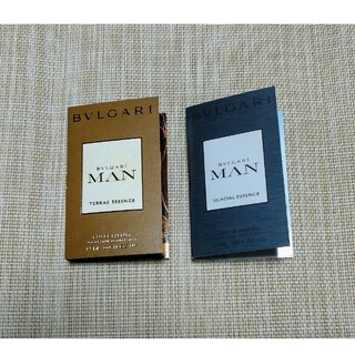 ブルガリ(BVLGARI)のBVLGARI☆香水サンプル2個セット(香水(男性用))