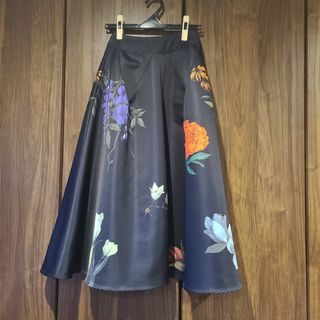 アメリヴィンテージ(Ameri VINTAGE)のアメリヴィンテージ　アマンダ　花柄スカート(ロングスカート)