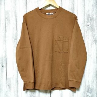 ユニクロ(UNIQLO)のUNIQLO ユニクロ (M)　クルーネックT　長袖(Tシャツ/カットソー(七分/長袖))