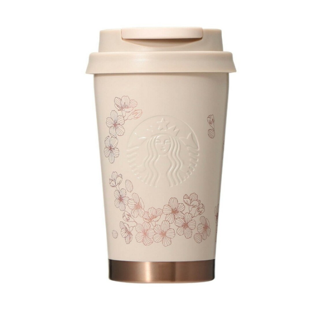 Starbucks(スターバックス)のスタバ　TOGO ロゴタンブラー　SAKURA 2024 ステンレス　ボトル インテリア/住まい/日用品のキッチン/食器(タンブラー)の商品写真