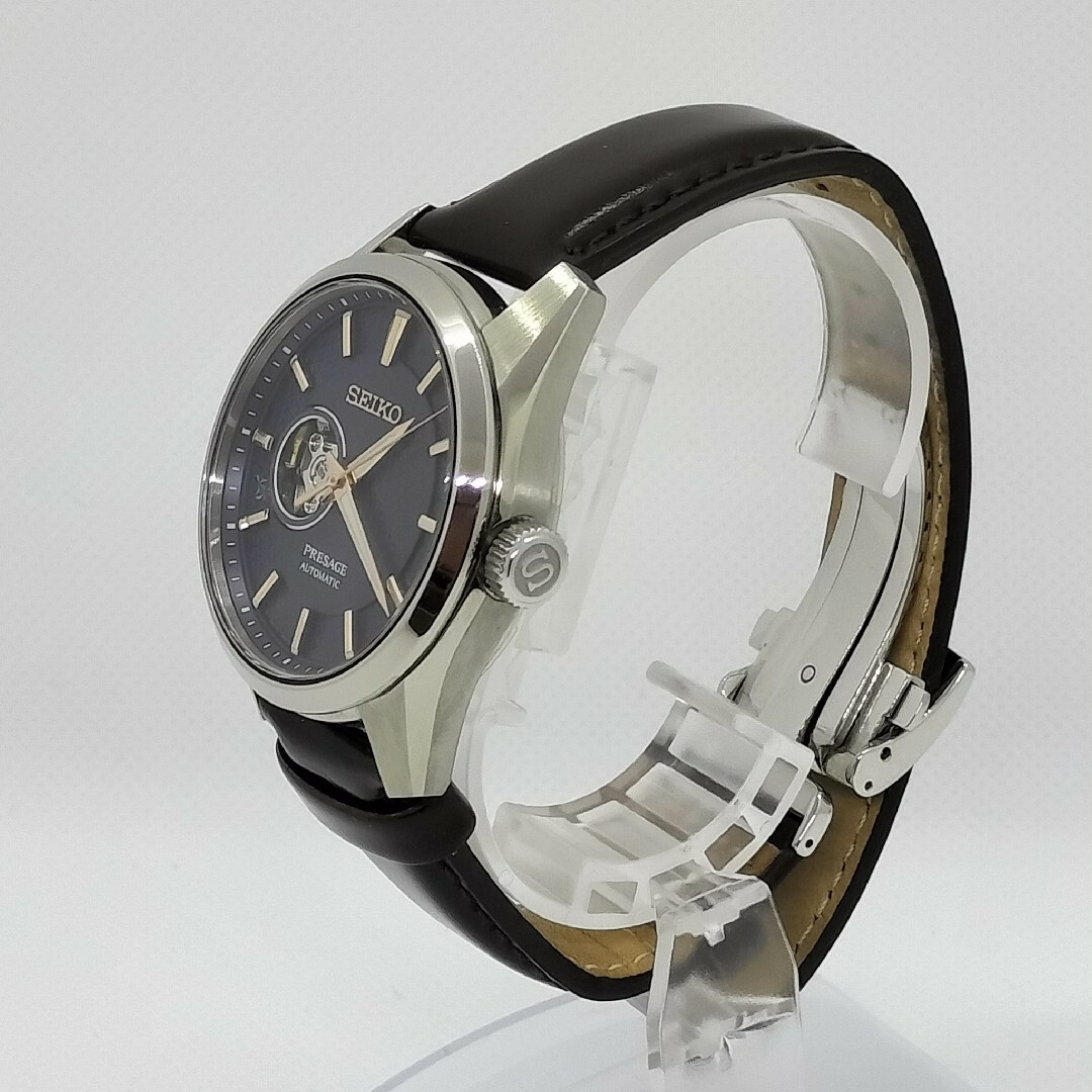 SEIKO(セイコー)の【美品】 SEIKOセイコープレサージュセミスケルトンSARX099箱保付メンズ メンズの時計(腕時計(アナログ))の商品写真