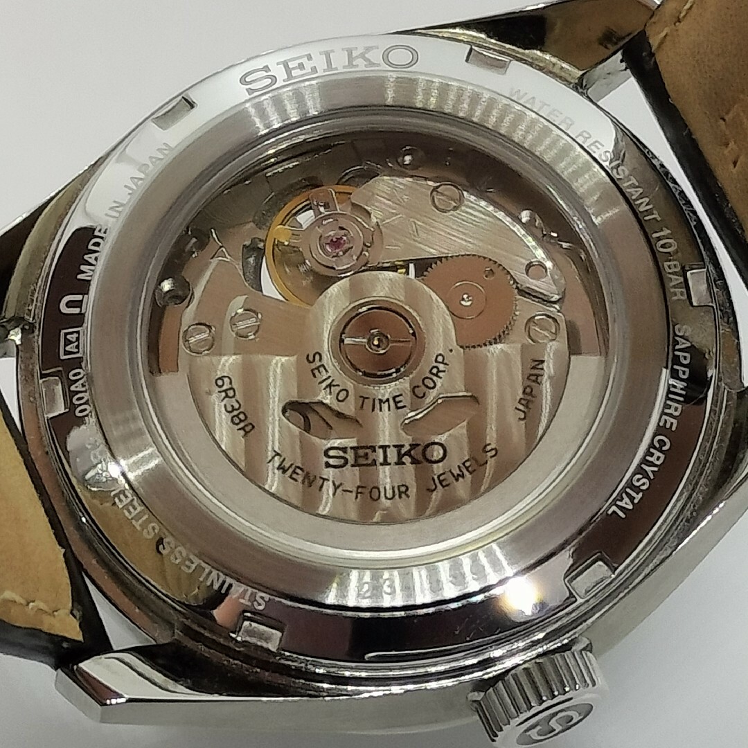 SEIKO(セイコー)の【美品】 SEIKOセイコープレサージュセミスケルトンSARX099箱保付メンズ メンズの時計(腕時計(アナログ))の商品写真