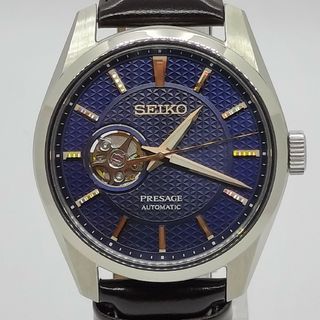 セイコー(SEIKO)の【美品】 SEIKOセイコープレサージュセミスケルトンSARX099箱保付メンズ(腕時計(アナログ))