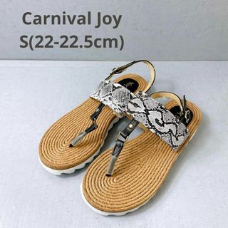 未使用品　Carnival Joy カーニバルジョイ　フラットサンダル　ジュード(サンダル)