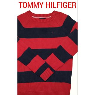 トミーヒルフィガー(TOMMY HILFIGER)の【良品】TOMMY HILFIGER(トミーヒルフィガー)キッズニット150cm(ニット)