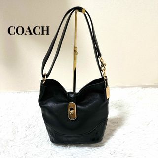 コーチ(COACH)の未使用に近い　コーチ　2way　ショルダーバッグ　チャーム　レザー　72808(ハンドバッグ)