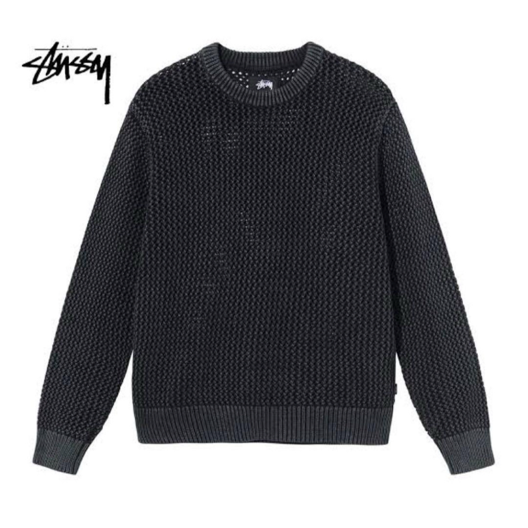 STUSSY(ステューシー)のstussy Pigment Dyed Loose Gauge Sweater メンズのトップス(ニット/セーター)の商品写真