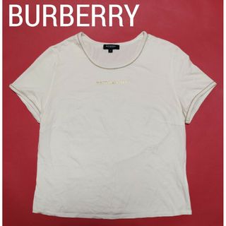 バーバリー(BURBERRY)の【美品】BURBERRY(バーバリー)レディースカットソー L(カットソー(半袖/袖なし))