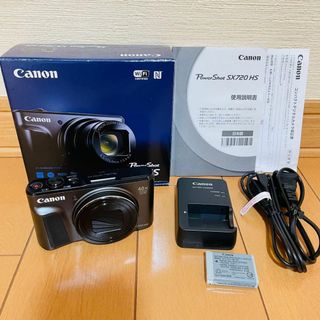 キヤノン(Canon)の【新品同様品】CANON　SX720HS powershot ブラック(コンパクトデジタルカメラ)