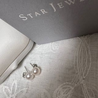 STAR JEWELRY - スタージュエリー K10 ピアス DOUBLE PLANETS 正規品 ...