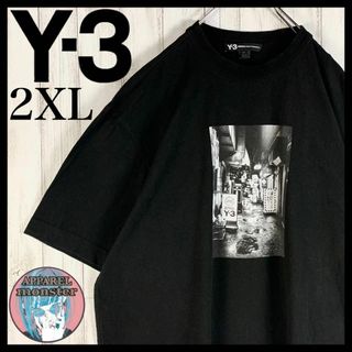 ワイスリー(Y-3)の【超希少モデル】Y-3 ワイスリー センターロゴ 飲屋街 グラフィック Tシャツ(Tシャツ/カットソー(半袖/袖なし))