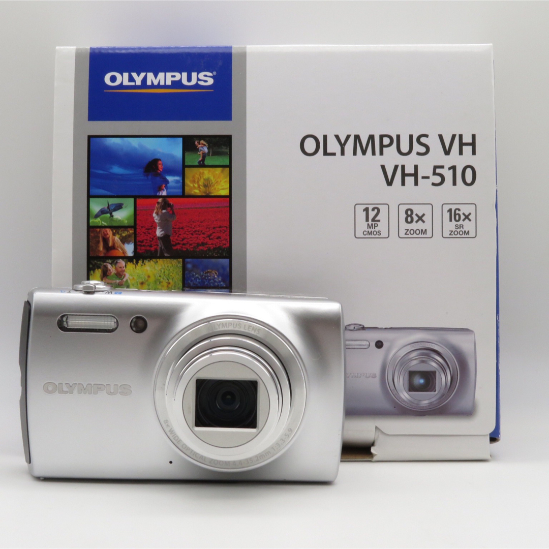 完動美品 OLYMPUS VH 510 コンパクトデジタルカメラ