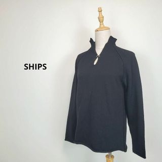 シップス(SHIPS)のSHIPS黒色M長袖ハイネックセーター(その他)