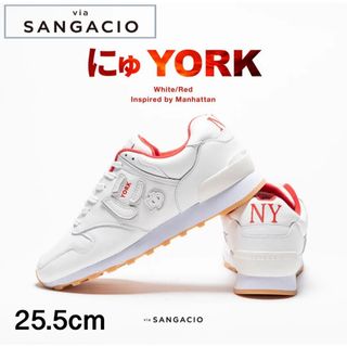 新品 Via SANGACIO にゅYORK『MANHATTAN』　25.5cm(スニーカー)