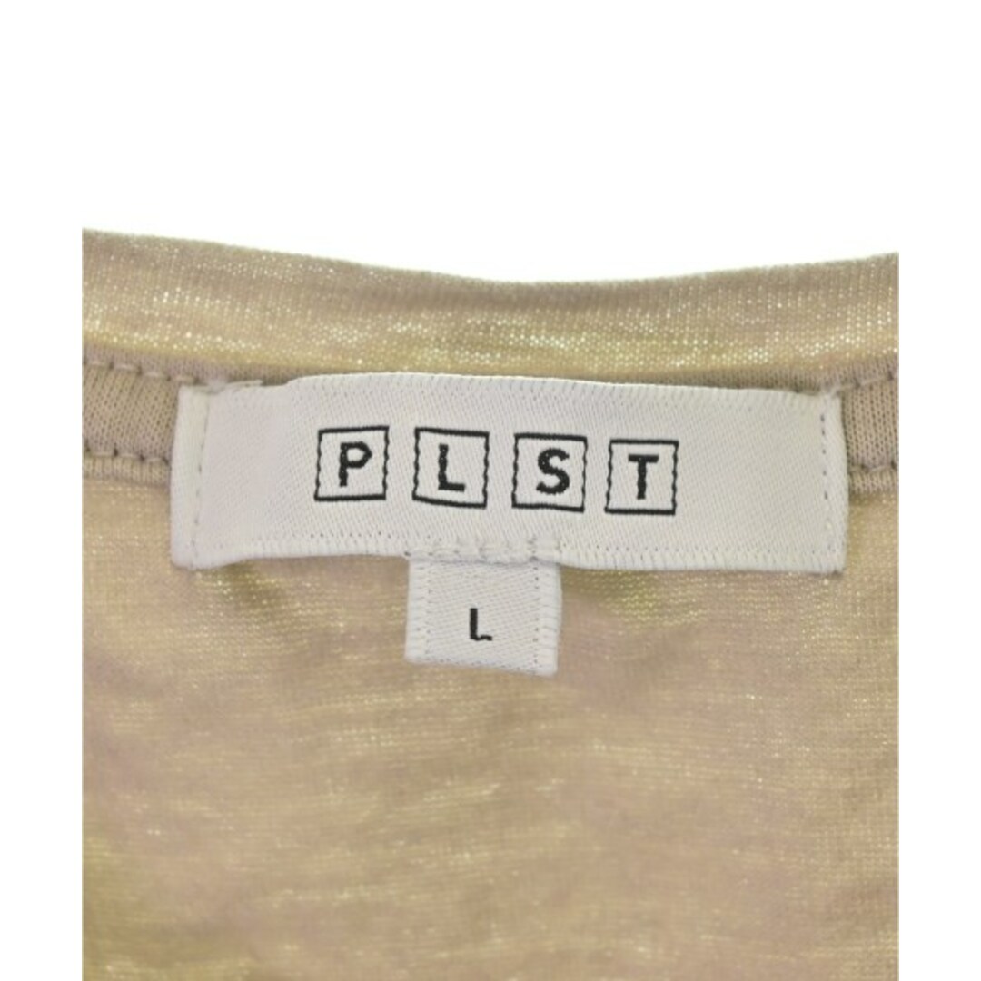 PLST(プラステ)のPLST プラステ Tシャツ・カットソー L ベージュ 【古着】【中古】 レディースのトップス(カットソー(半袖/袖なし))の商品写真