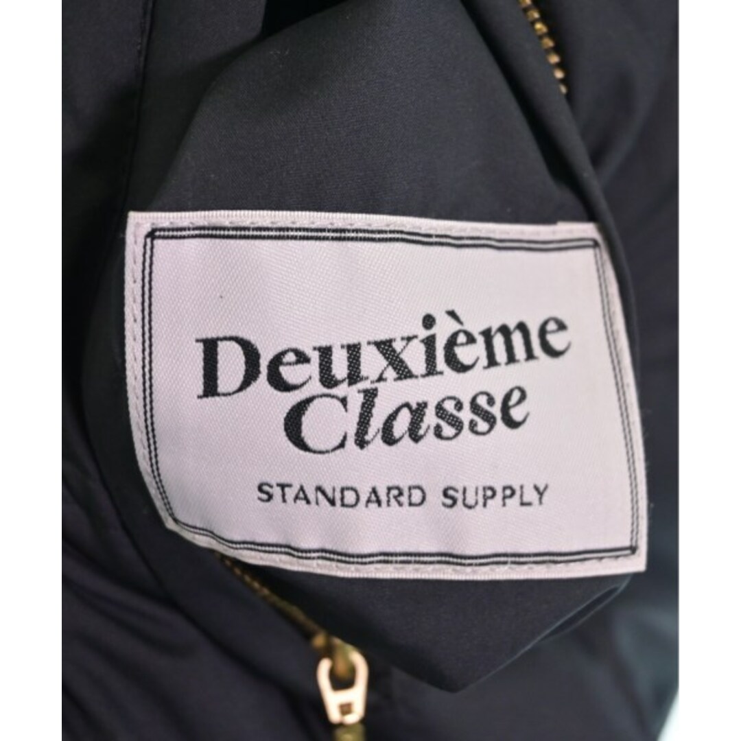 DEUXIEME CLASSE(ドゥーズィエムクラス)のDeuxieme Classe ダウンコート 36(S位) 黒系 【古着】【中古】 レディースのジャケット/アウター(ダウンコート)の商品写真