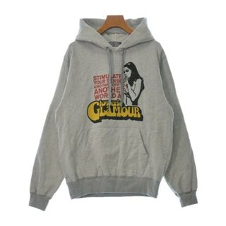 ヒステリックグラマー(HYSTERIC GLAMOUR)のHYSTERIC GLAMOUR ヒステリックグラマー パーカー M グレー 【古着】【中古】(パーカー)