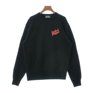 ヒステリックグラマー(HYSTERIC GLAMOUR)のHYSTERIC GLAMOUR ヒステリックグラマー スウェット M 黒x赤 【古着】【中古】(スウェット)