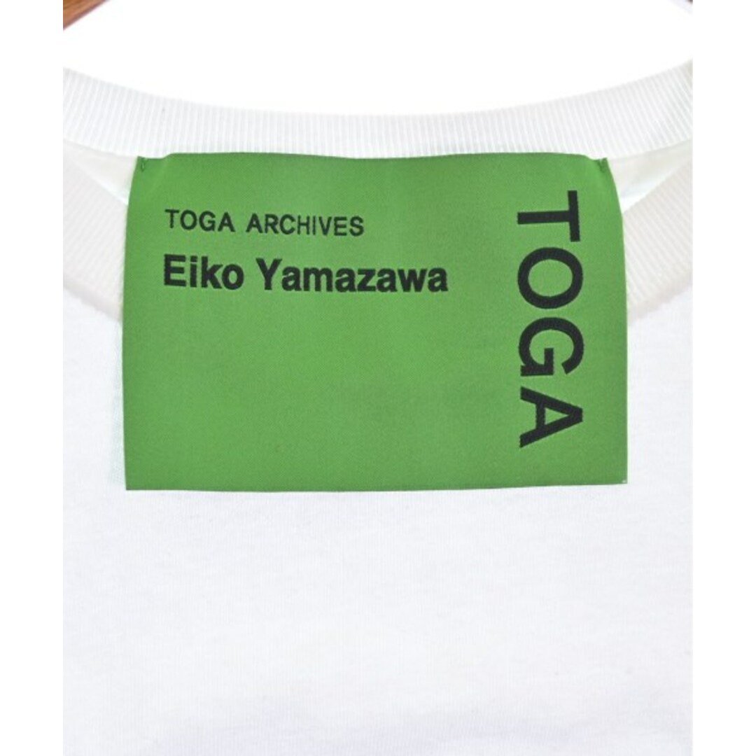 TOGA(トーガ)のTOGA トーガ Tシャツ・カットソー S 白 【古着】【中古】 レディースのトップス(カットソー(半袖/袖なし))の商品写真