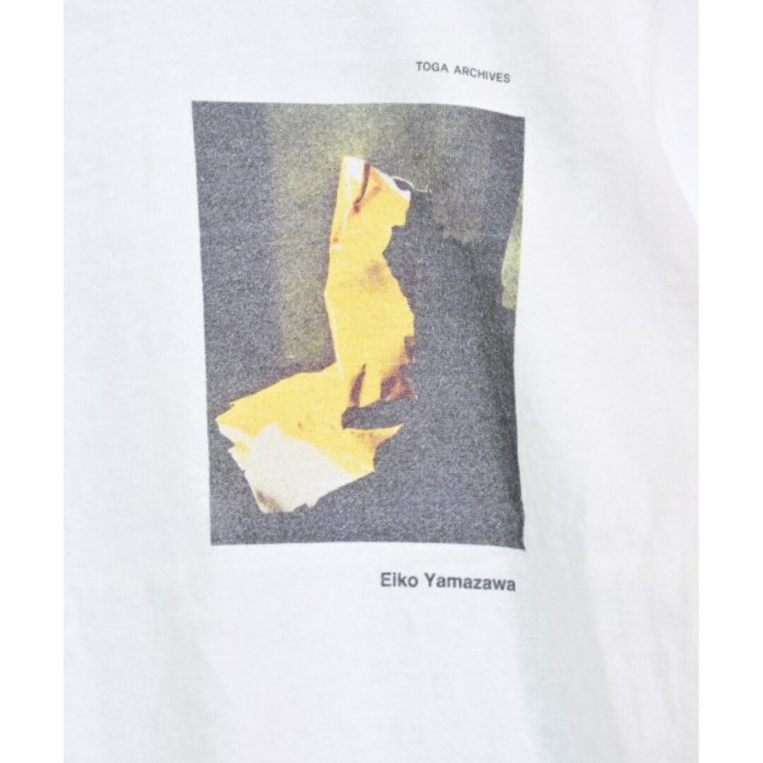 TOGA(トーガ)のTOGA トーガ Tシャツ・カットソー S 白 【古着】【中古】 レディースのトップス(カットソー(半袖/袖なし))の商品写真