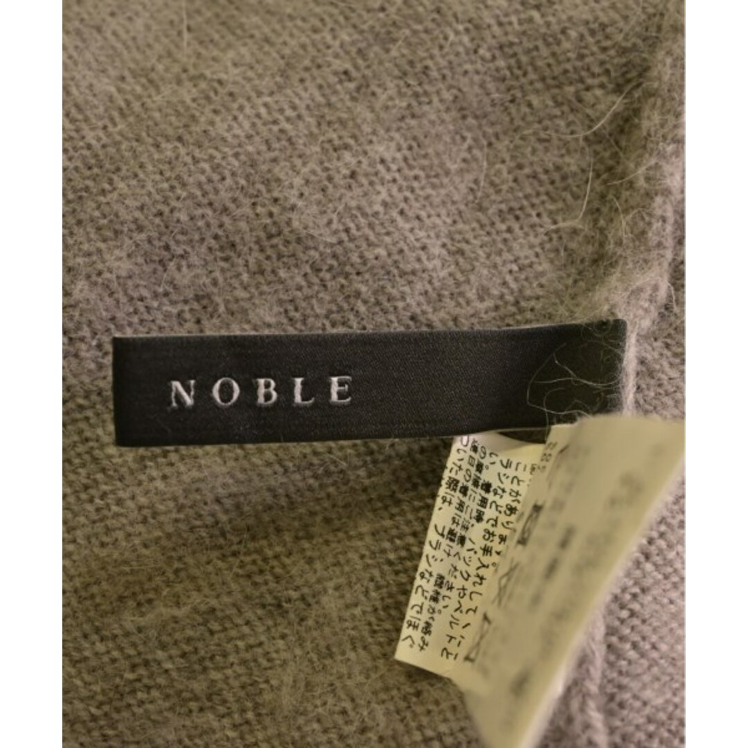 Noble(ノーブル)のNOBLE ノーブル ニット・セーター F ベージュ 【古着】【中古】 レディースのトップス(ニット/セーター)の商品写真