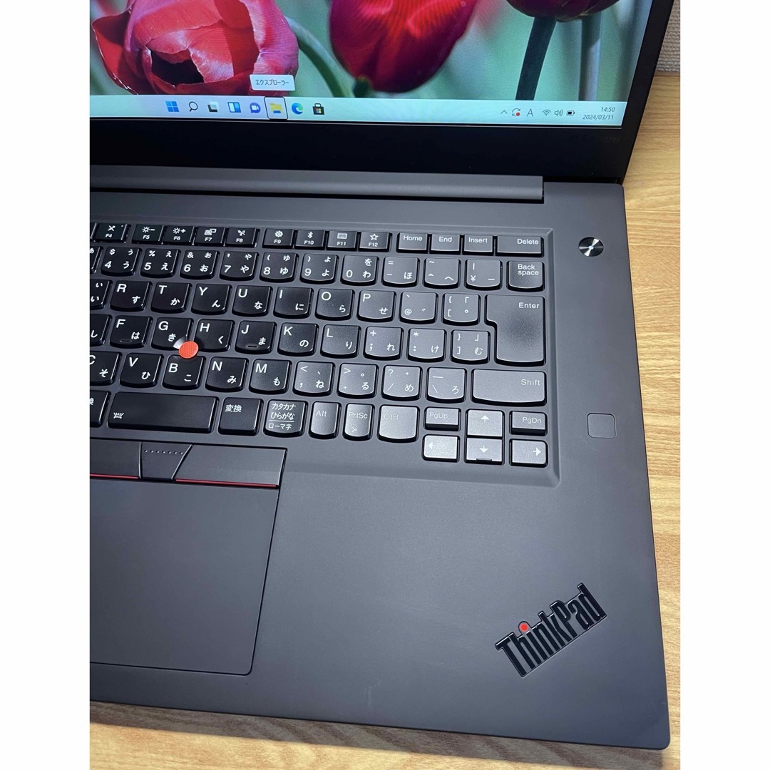 定価27万円　良品 ThinkPad X1 Extreme  Corei7 スマホ/家電/カメラのPC/タブレット(ノートPC)の商品写真