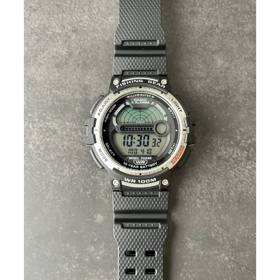 CASIO(カシオ)のカシオ　デジタル腕時計　新品　フィッシング機能　ムーンデータ機能　海外モデル メンズの時計(腕時計(デジタル))の商品写真