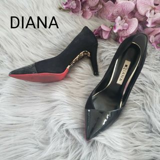 ダイアナ(DIANA)の２点おまとめ分 DIANAブラック パンプス 21.5CM(ハイヒール/パンプス)