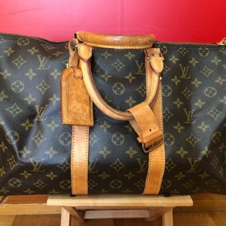 ルイヴィトン(LOUIS VUITTON)のLOUIS VUITTNO　キーポールボストン50(ボストンバッグ)