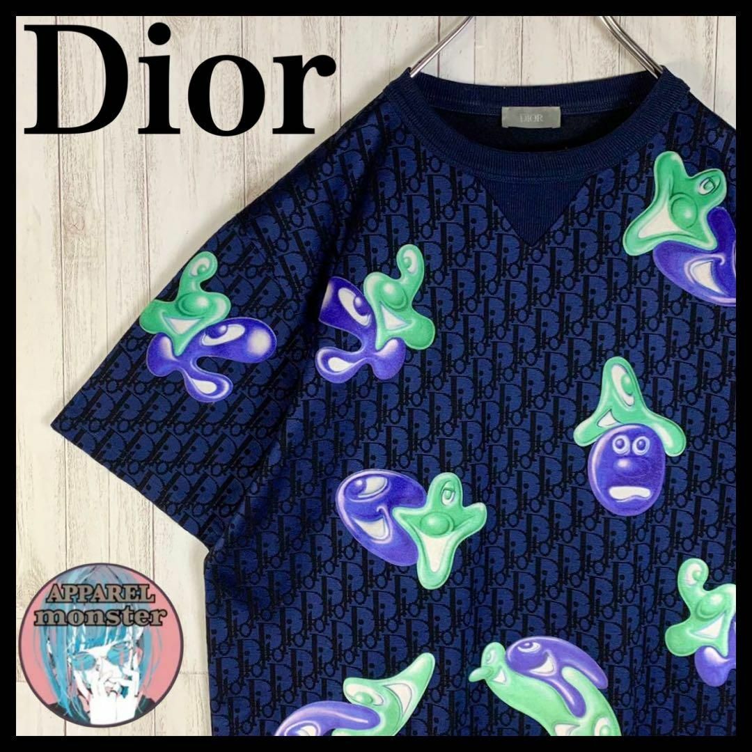 Christian Dior(クリスチャンディオール)の【最高級の逸品】DIOR ディオール × ケニーシャーフ オブリーク Tシャツ メンズのトップス(Tシャツ/カットソー(半袖/袖なし))の商品写真