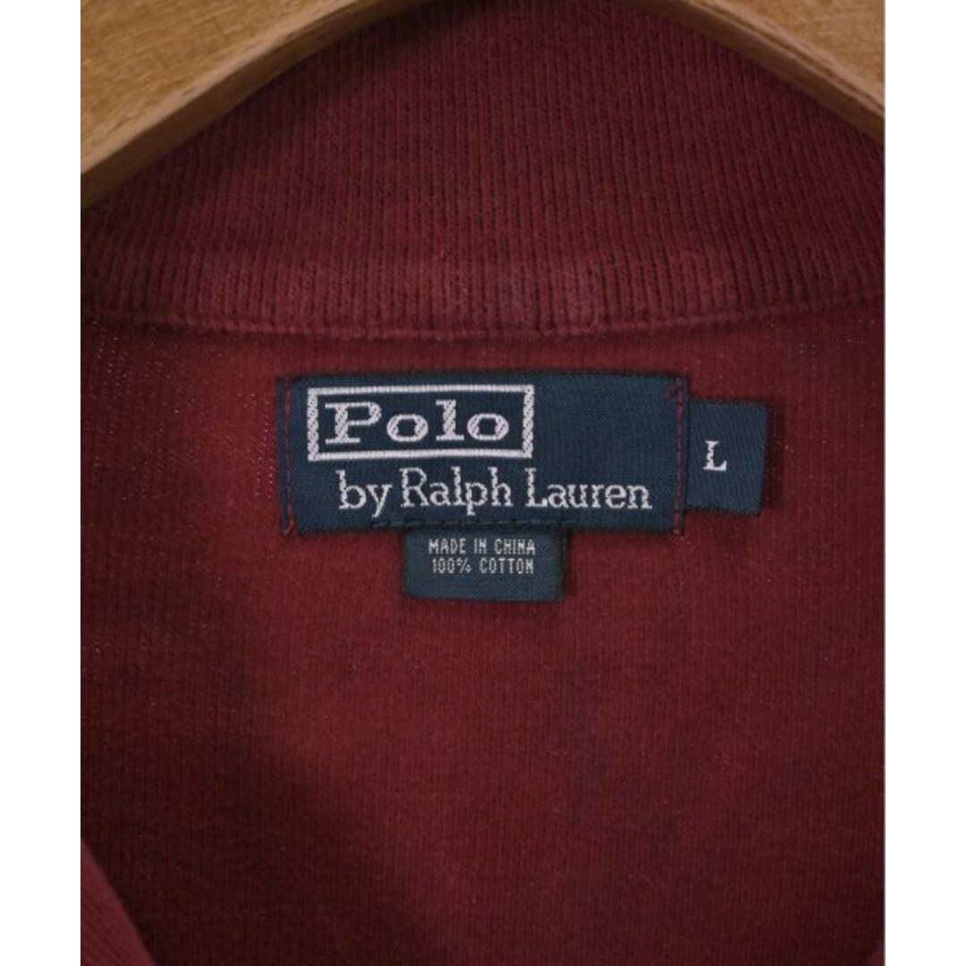 POLO RALPH LAUREN(ポロラルフローレン)のPolo Ralph Lauren ポロラルフローレン スウェット L 赤 【古着】【中古】 メンズのトップス(スウェット)の商品写真