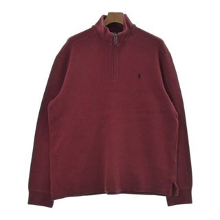 ポロラルフローレン(POLO RALPH LAUREN)のPolo Ralph Lauren ポロラルフローレン スウェット L 赤 【古着】【中古】(スウェット)