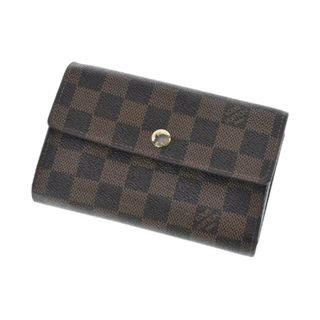 ルイヴィトン(LOUIS VUITTON)のLOUIS VUITTON 財布・コインケース - 茶系(チェック) 【古着】【中古】(財布)