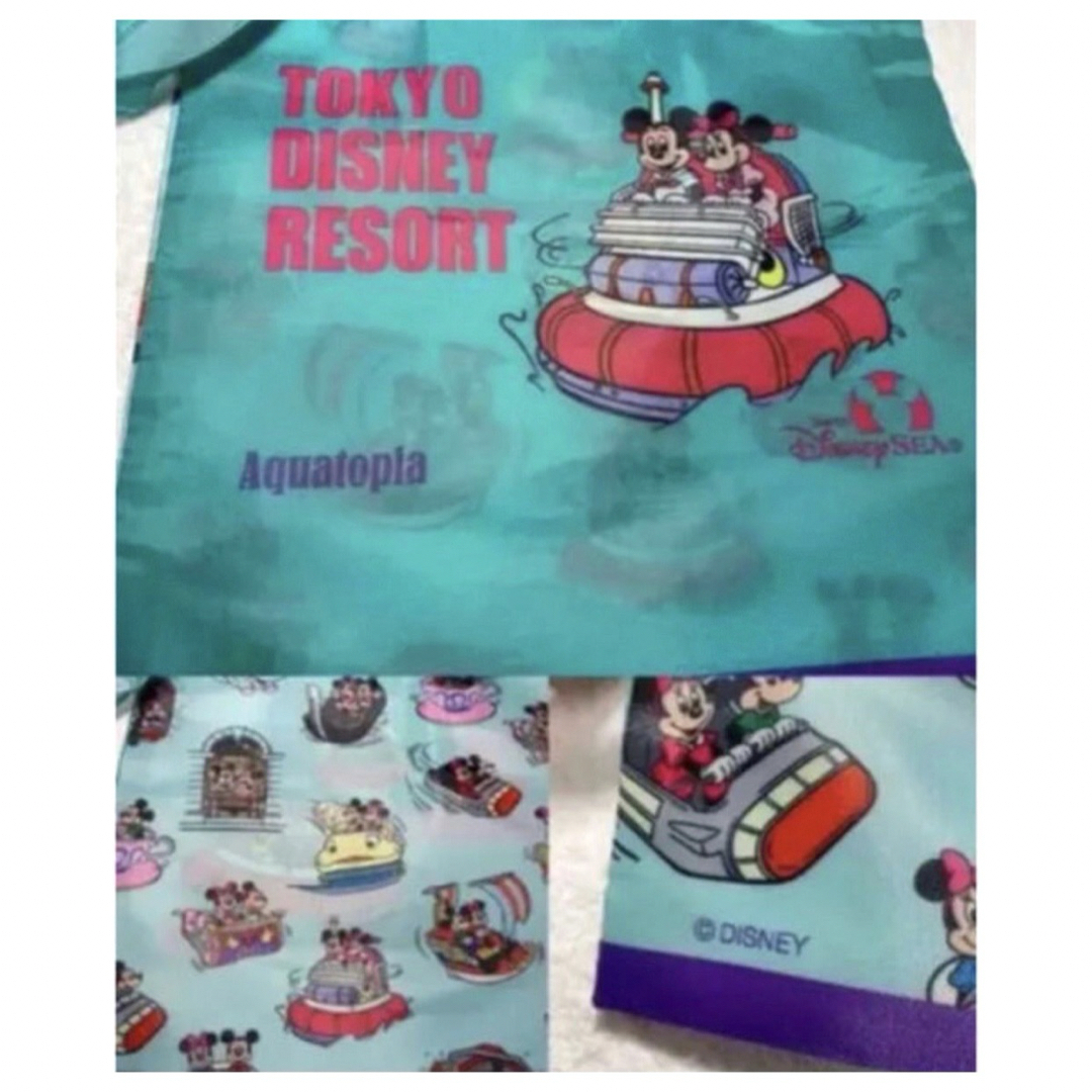 Disney(ディズニー)のディズニー　リゾート エコバッグ　カプセルトイ  エコバッグ  4種セット新品 レディースのバッグ(エコバッグ)の商品写真