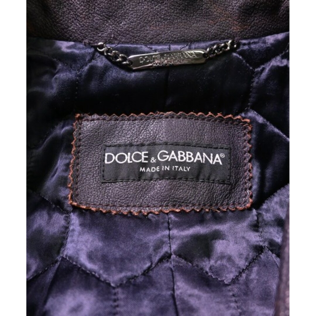 DOLCE&GABBANA(ドルチェアンドガッバーナ)のDOLCE&GABBANA トレンチコート 46(M位) 茶 【古着】【中古】 メンズのジャケット/アウター(トレンチコート)の商品写真