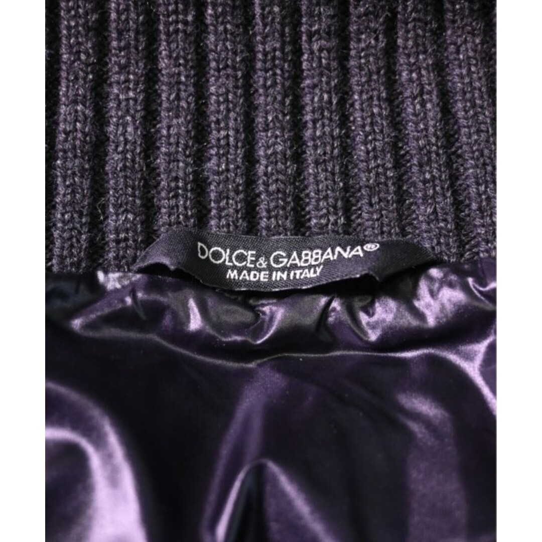 DOLCE&GABBANA(ドルチェアンドガッバーナ)のDOLCE&GABBANA ダウンジャケット/ダウンベスト 48(L位) 黒 【古着】【中古】 メンズのジャケット/アウター(ダウンジャケット)の商品写真