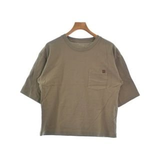 ユニバーサルオーバーオール(UNIVERSAL OVERALL)のUNIVERSAL OVERALL Tシャツ・カットソー M カーキ 【古着】【中古】(Tシャツ/カットソー(半袖/袖なし))