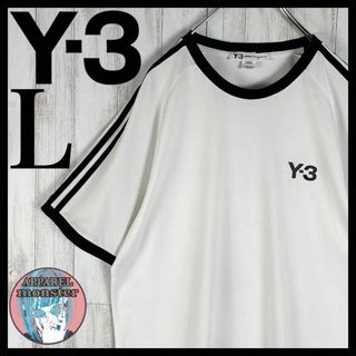 ワイスリー(Y-3)の【超希少モデル】Y-3 ワイスリー ヨウジヤマモト 希少 スリーライン Tシャツ(Tシャツ/カットソー(半袖/袖なし))