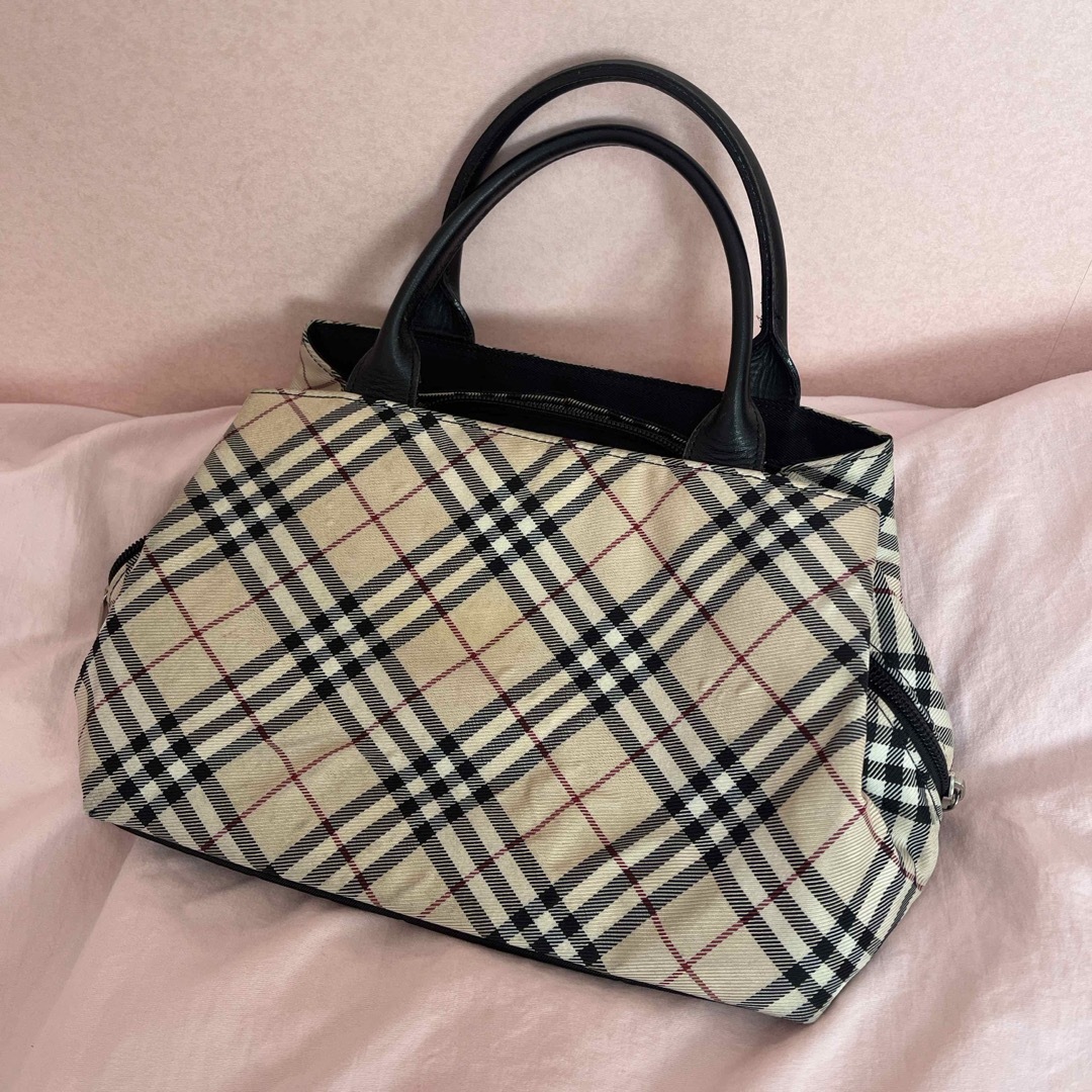 BURBERRY(バーバリー)のBURBERRY バーバリーチェック ハンドバック レディースのバッグ(ハンドバッグ)の商品写真