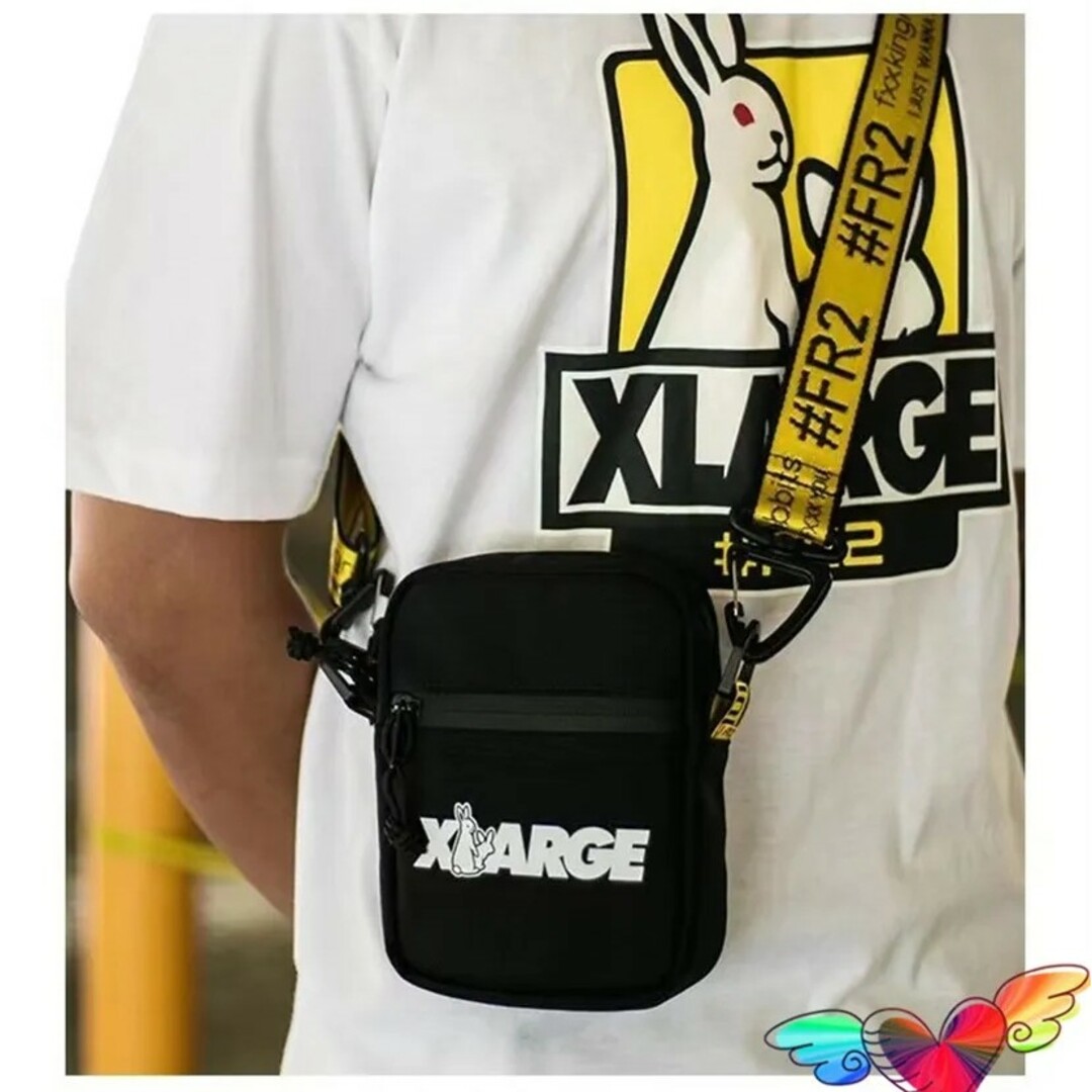 限定セール　新品未使用 FR2 ショルダーバッグ XLARGE ブラック　黒