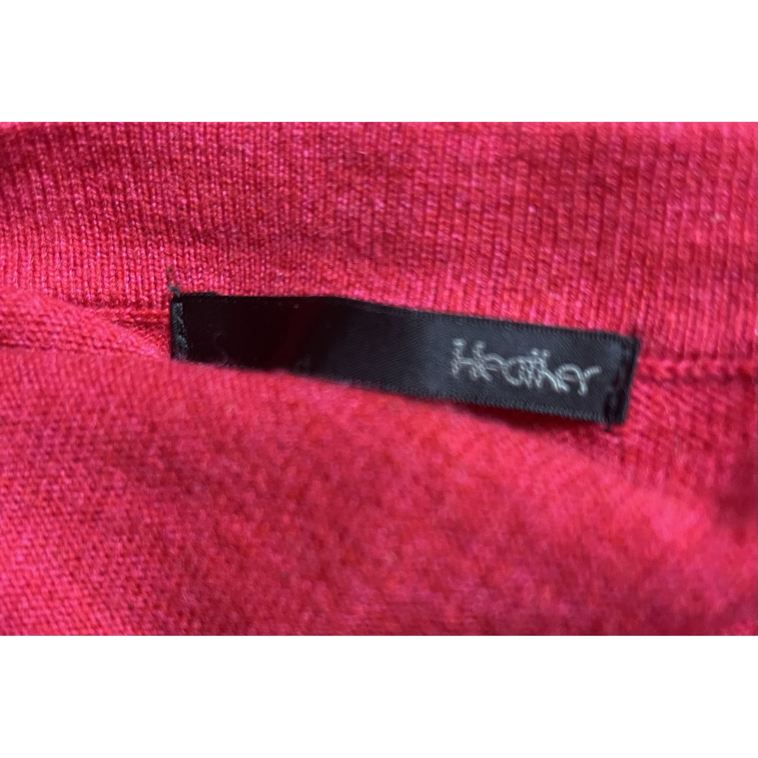 heather(ヘザー)のHeather(ヘザー) ワンポイント刺繍カ－ディガン レディースのトップス(カーディガン)の商品写真
