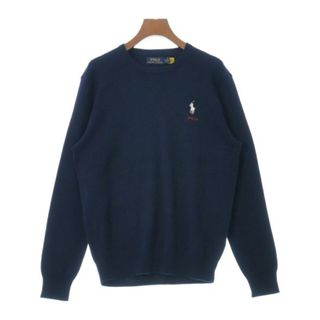 POLO RALPH LAUREN - Polo Ralph Lauren ポロラルフローレン ニット・セーター S 紺 【古着】【中古】