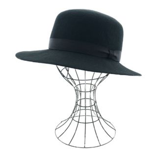 YOHJI YAMAMOTO ヨウジヤマモト ハット - 黒 【古着】【中古】