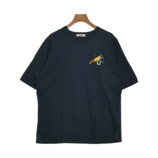 エルメス(Hermes)のHERMES エルメス Tシャツ・カットソー S 紺 【古着】【中古】(カットソー(半袖/袖なし))