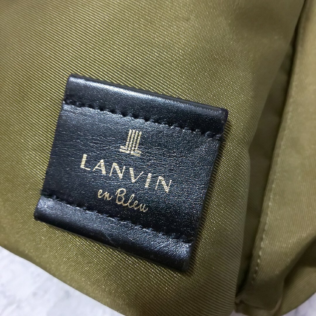 LANVIN en Bleu(ランバンオンブルー)の【美品/廃盤色】LANVIN en Bleu トロカデロ リュックサック リボン レディースのバッグ(リュック/バックパック)の商品写真