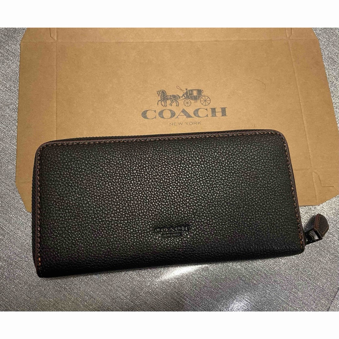 COACH(コーチ)のCOACH キースヘリング　長財布　コラボ　レザー　ブラック　未使用品 レディースのファッション小物(財布)の商品写真